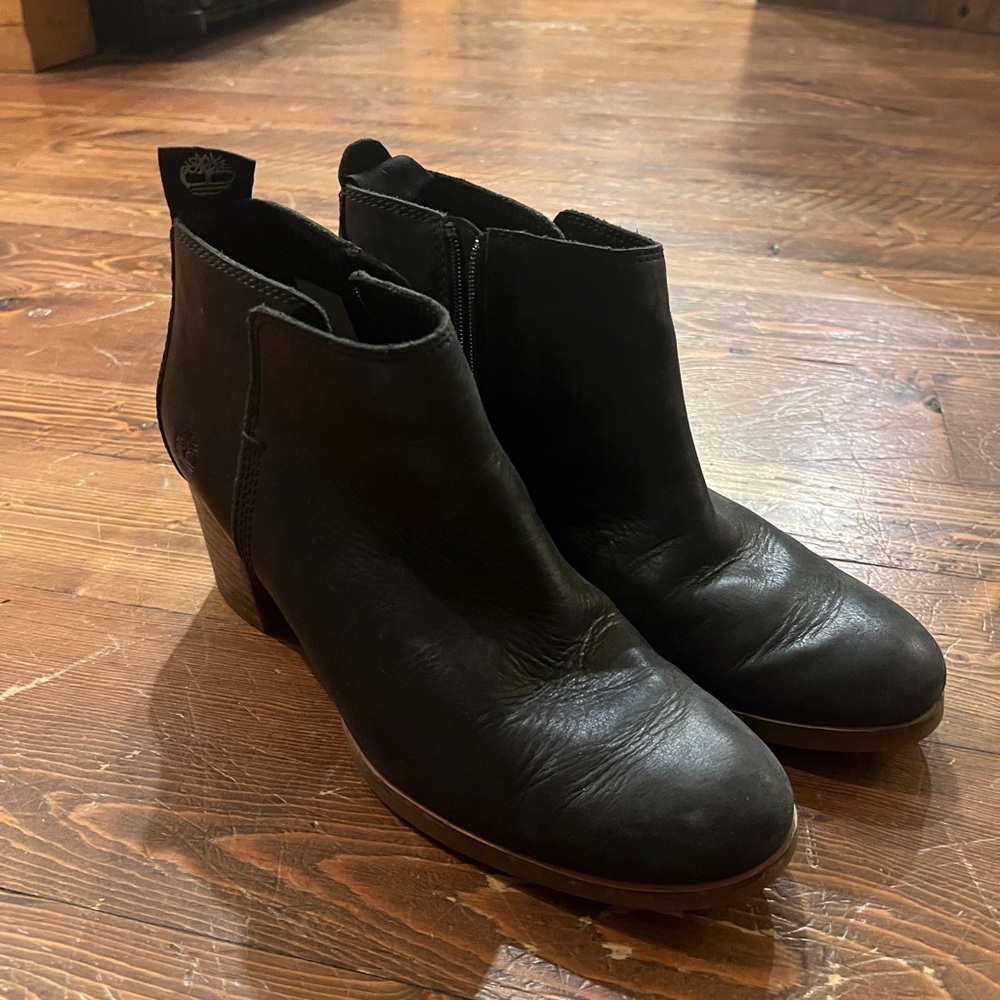 Timberland Black Chelsea Ankle Boots